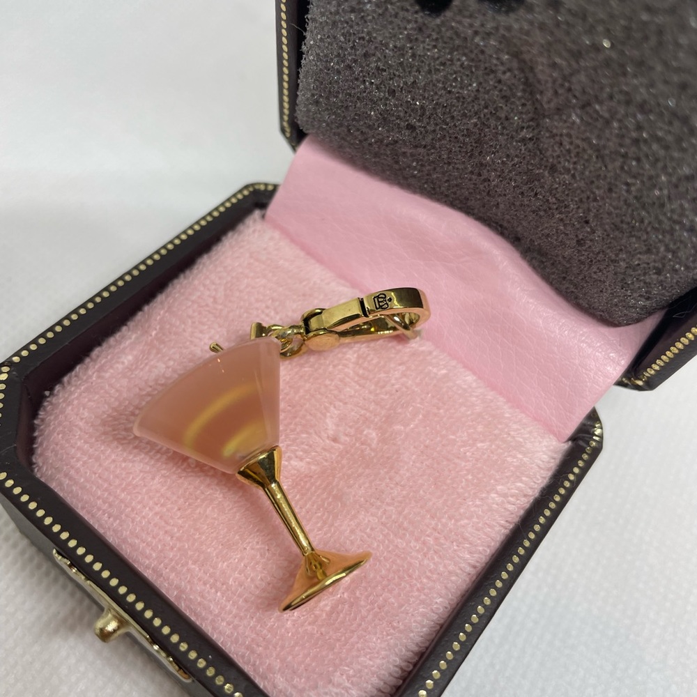 Juicy Couture Rare Martini Glass Charm - Picture 9 of 11